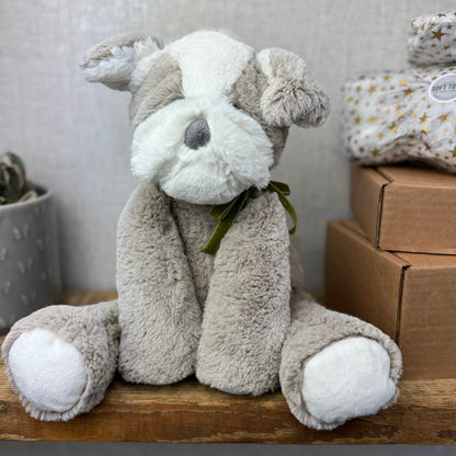 Secret Santa - The Little White company Bulldog Beanie Soft Toy