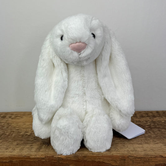 Jellycat Medium Bashful White Bunny (NWT)
