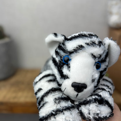 Secret Santa - Ravensden Floppy White Tiger Beanie Medium