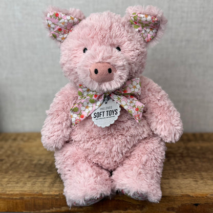 Bespoke Blossom Barnabus Pig - Strawberry Liberty Blossom