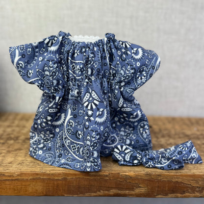 Bespoke Dress - Ditsy Paisley