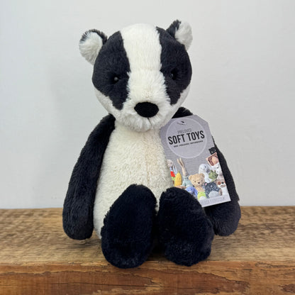 Jellycat Medium Bashful Badger
