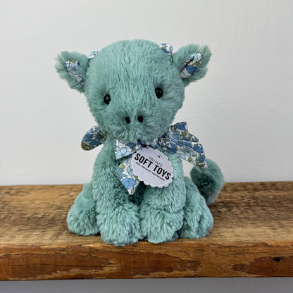 Bespoke Blossom Dragon (starry eyed) Liberty print