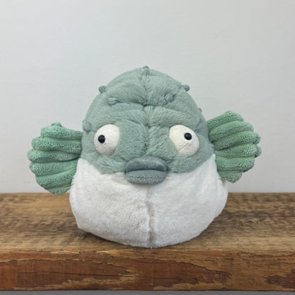 Jellycat Pacey Pufferfish - With tags