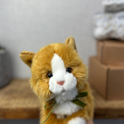 Secret Santa - living nature Ginger cat  Beanie (Tag cut)