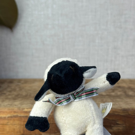 Manhattan Toy Company Tiny Plush - Baby Lida Floppy Lamb - Mini 4" (Jellycat)