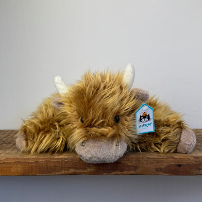 Jellycat Medium Truffles Highland Cow (New With Tags)
