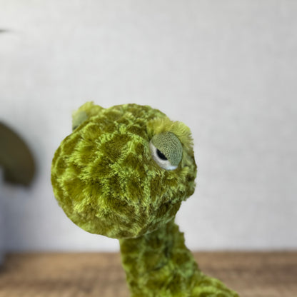 Jellycat Sebastian Snake Large - Jellycat Green Snake Beanie Plush - Retired
