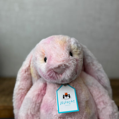 Cotton candy Custom Bunny Medium (made With Jellycat Cream Medium)