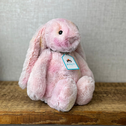 Cotton candy Custom Bunny Medium (made With Jellycat Cream Medium)