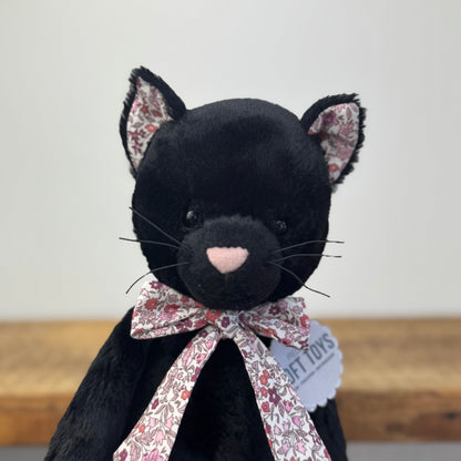 Bespoke Blossom Black Kitty (Liberty Print) In stock