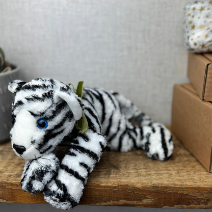 Secret Santa - Ravensden Floppy White Tiger Beanie Medium