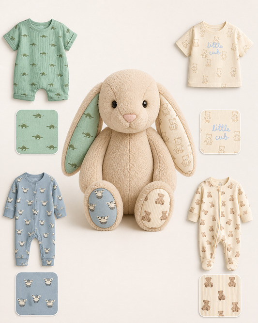 Memory Bunny - Bespoke - Made with Genuine Jellycat Bunny (with tags)