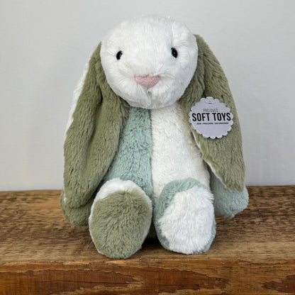 Custom Patchwork Bunny Medium - Clover