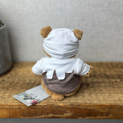 Tiny Bartholemew Christmas pudding outfit