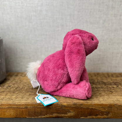 Jellycat Small Smudge Bunny - Hot pink (made to order)