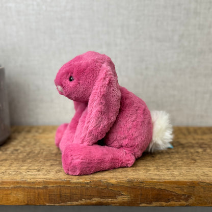 Jellycat Small Smudge Bunny - Hot pink (made to order)