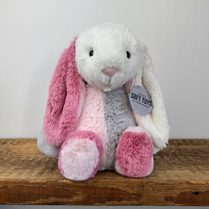 Bespoke Bunny Medium - Patchwork Raspberry