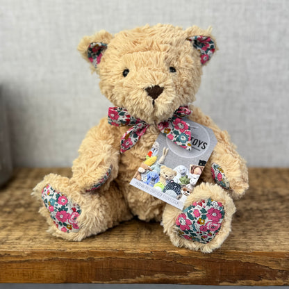 Bespoke Edward Bear - Liberty Blossom