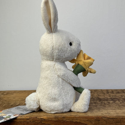 Jellycat Bobbie Bunny With Daffodil