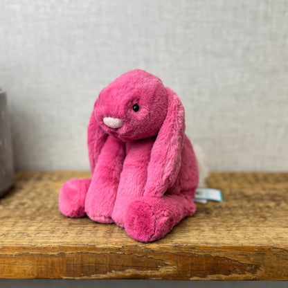 Jellycat Small Smudge Bunny - Hot pink (made to order)