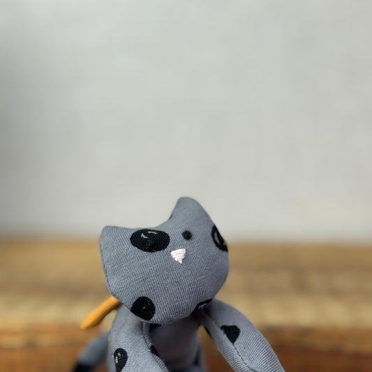 Handmade Dotty Cozy Kitten