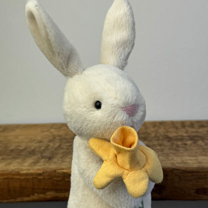 Jellycat Bobbie Bunny With Daffodil