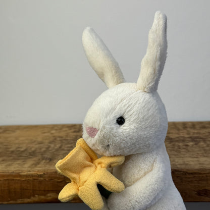 Jellycat Bobbie Bunny With Daffodil