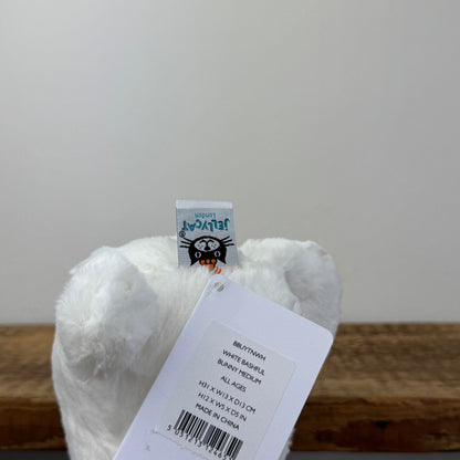 Jellycat Medium Bashful White Bunny (NWT)