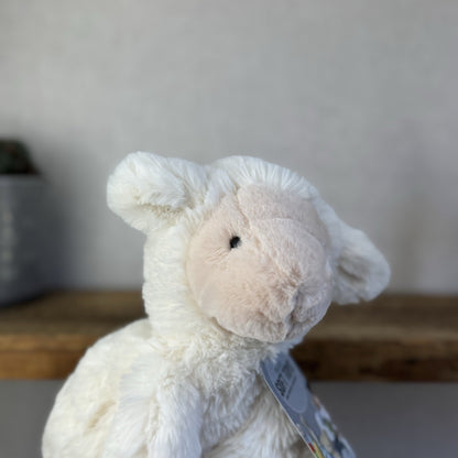 Jellycat Smudge Lamb - Medium Lamb Floppy Soft Toy Retired Cream/Off White Sheep