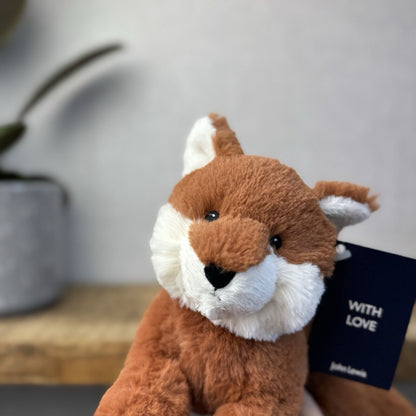 John Lewis Otto Fox - Christmas Advert Plush - Beanie Fox (Jellycat Collab)