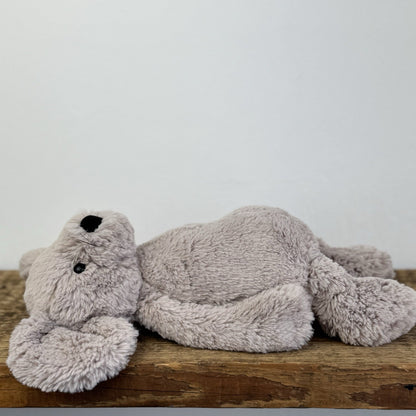 Jellycat Medium Bashful Grey Mouse With Whiskers Retired Mouse Collectible 12”