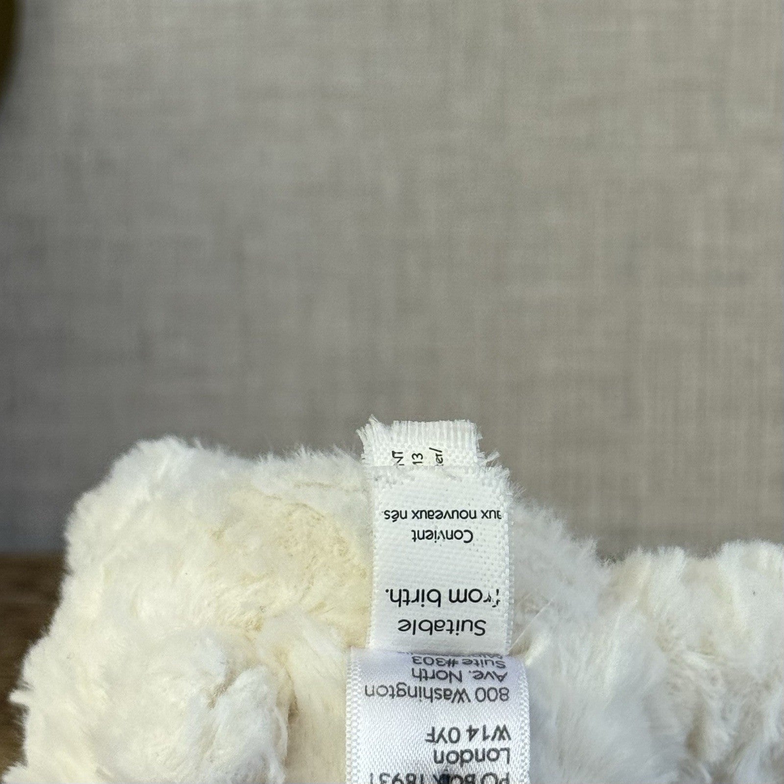 Jellycat Tiny Baby Fuddlewuddle Lamb - Baby Pocket Pal Beanie White Lamb 4” (#3)