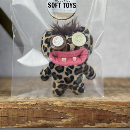 Fuggler Baby Fugg Leopard Print Screech Baby - Brown Tiny Fuggler Baby Mini 