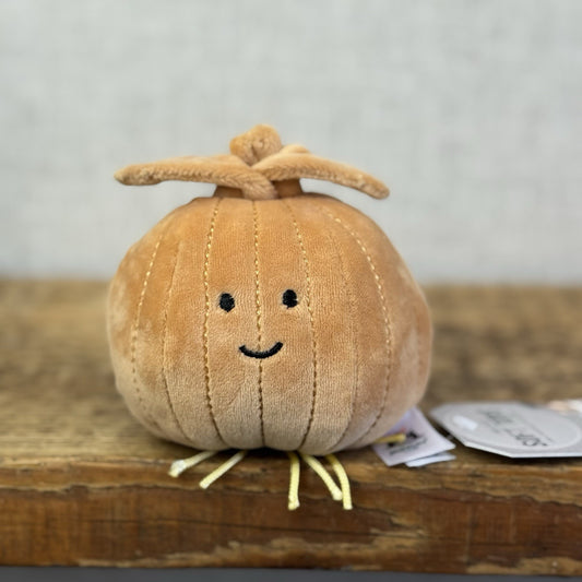 Jellycat Vivacious Onion Vegetable Velour Mini Plush - Play Food Collectible 4”