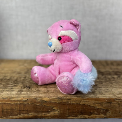 Blue Nose Friends - Rezi The Raccoon #2 - Pink Blue Nose Friend Rare Retired