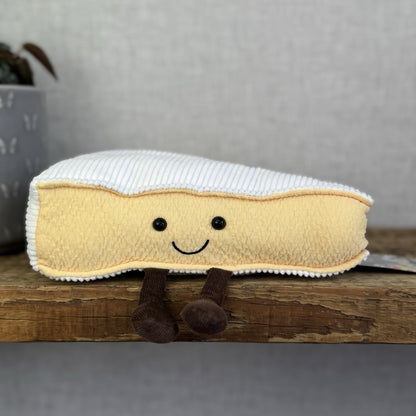 Jellycat Amuseable Brie (first Release) Cheese Original Beanie Plush NWOT (#2)