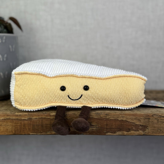 Jellycat Amuseable Brie (first Release) Cheese Original Beanie Plush NWOT (#2)