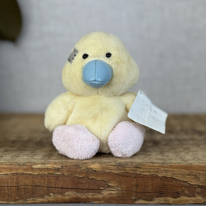 Tatty Teddy - Tiny Beanie Diva Canary Partial Tag New - Small Duckling Plush Toy