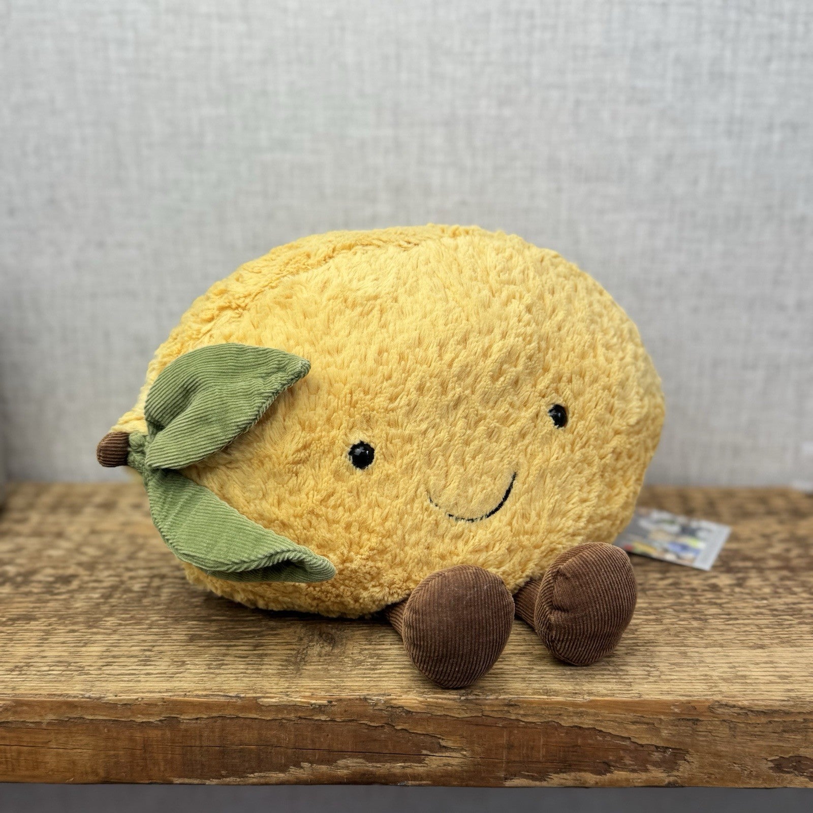 Jellycat Amuseable Lemon - Large Lemon With Legs - Food Play Soft Toy 8" (#2)