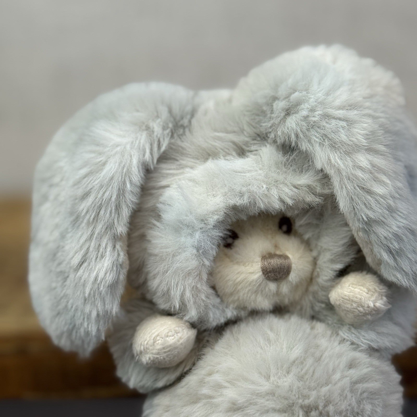 Bukowski Bears Ziggy Winter Rabbit Bear - Mini Grey Bunny Rabbit Bear Dress Up 