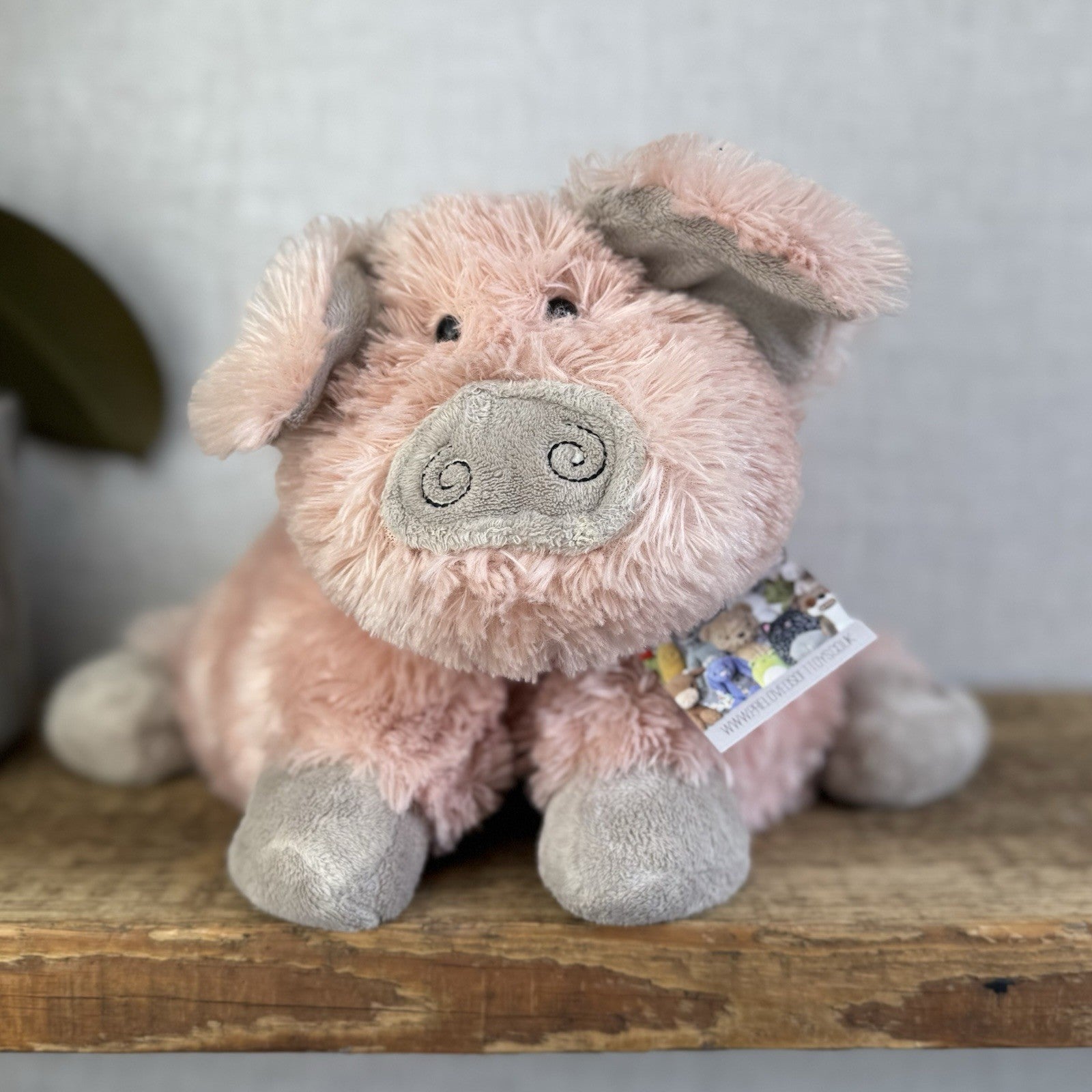 Jellycat Medium Truffles Pig - Piglet Pink Pillow Vintage Retired 14"