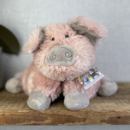 Jellycat Medium Truffles Pig - Piglet Pink Pillow Vintage Retired 14"