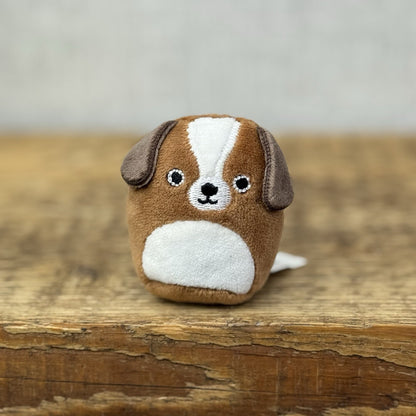 Squishmallow Squishville - Bernie St Bernard Miniature Dog Plush Squishy 2"