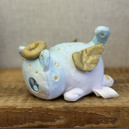 Aphmau MeeMeows -Mystery Cat Series 2 - Angel Cat Gold/White Plush Kitten 5"
