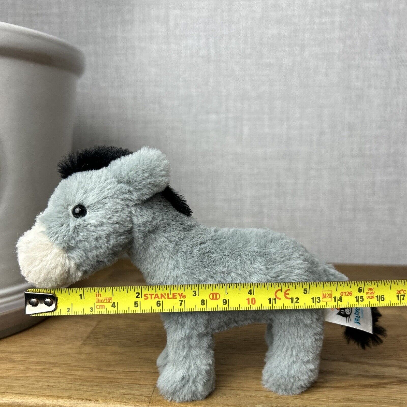Jellycat Diddle Donkey - Jellycat Diddle - Tiny Donkey Jellycat - Tiny (m)