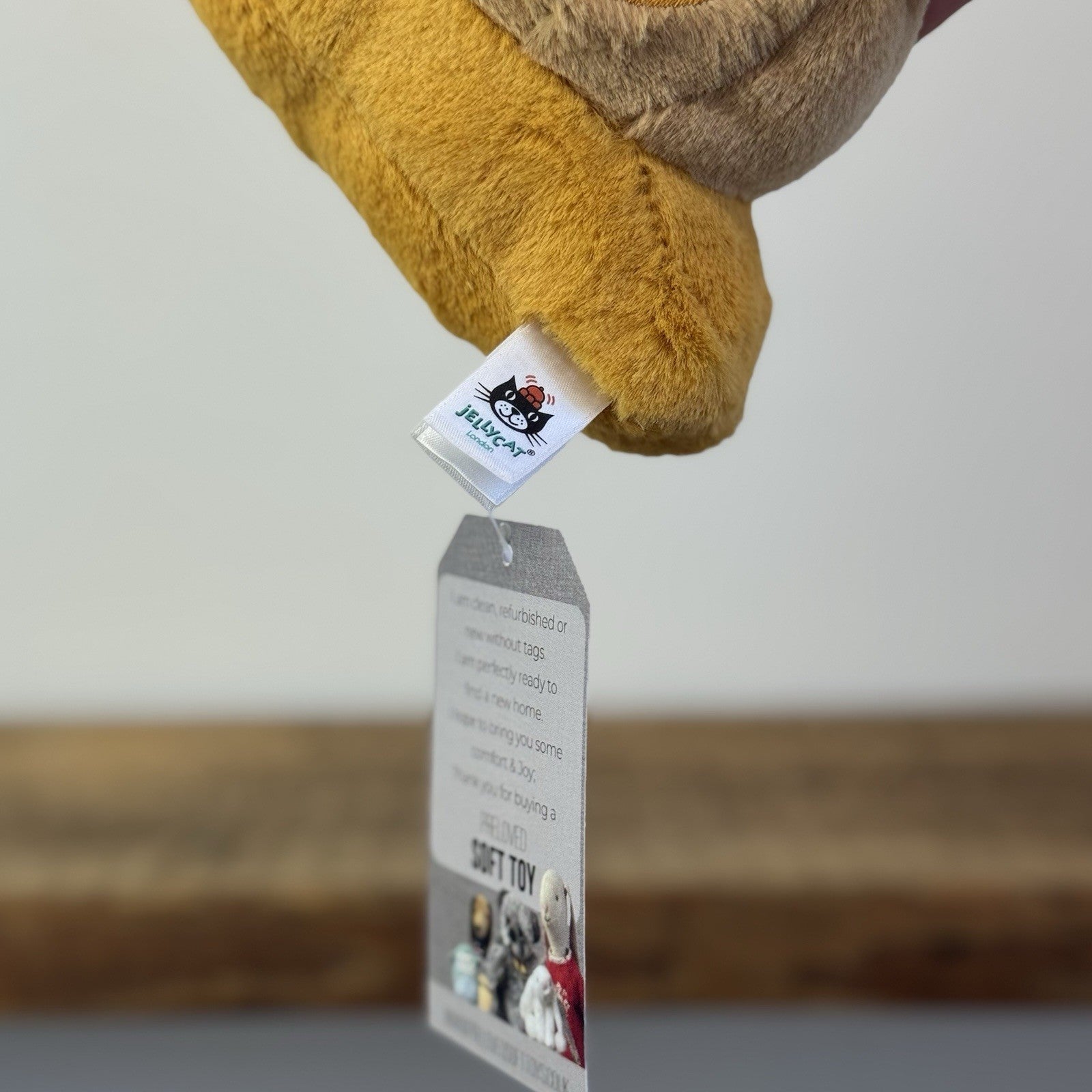 Jellycat Sandy Snail - Retired Small Yellow Snail Soft Toy Beanie Rare 6"