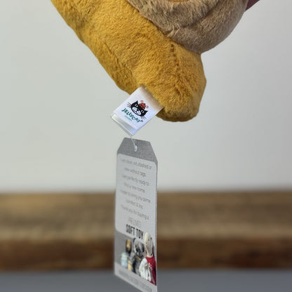 Jellycat Sandy Snail - Retired Small Yellow Snail Soft Toy Beanie Rare 6"