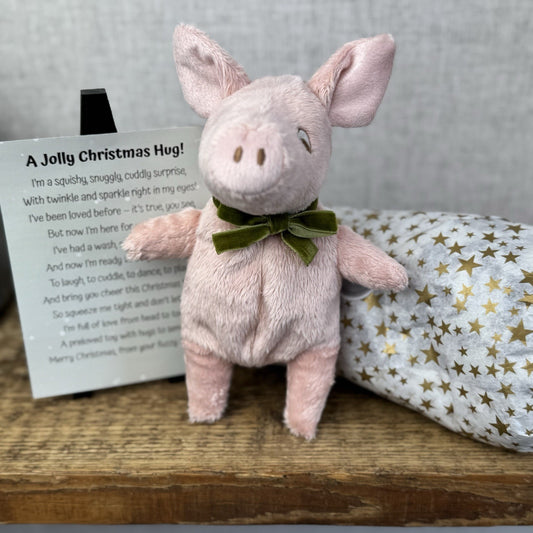 IKEA Kelgris Piglet Small Pink Piglet - Christmas Gift Soft Toy Wrapped & Ready