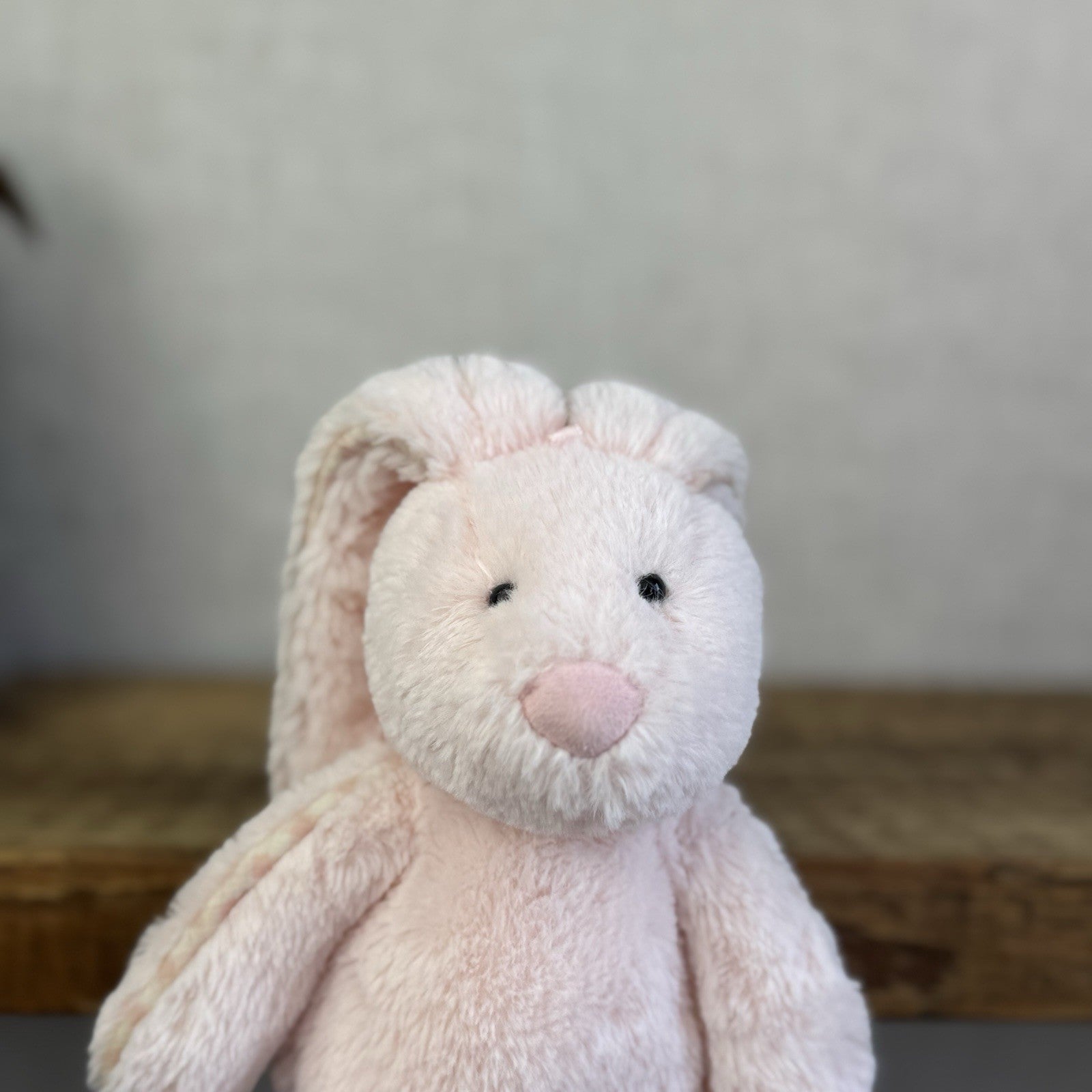 Jellycat Jellykitten Vintage Piper Bunny Small - Pink Piper Bunny Rabbit 8"